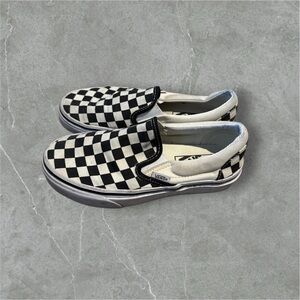 Vans Women’s Slip-On Checkerboard Skate Shoe